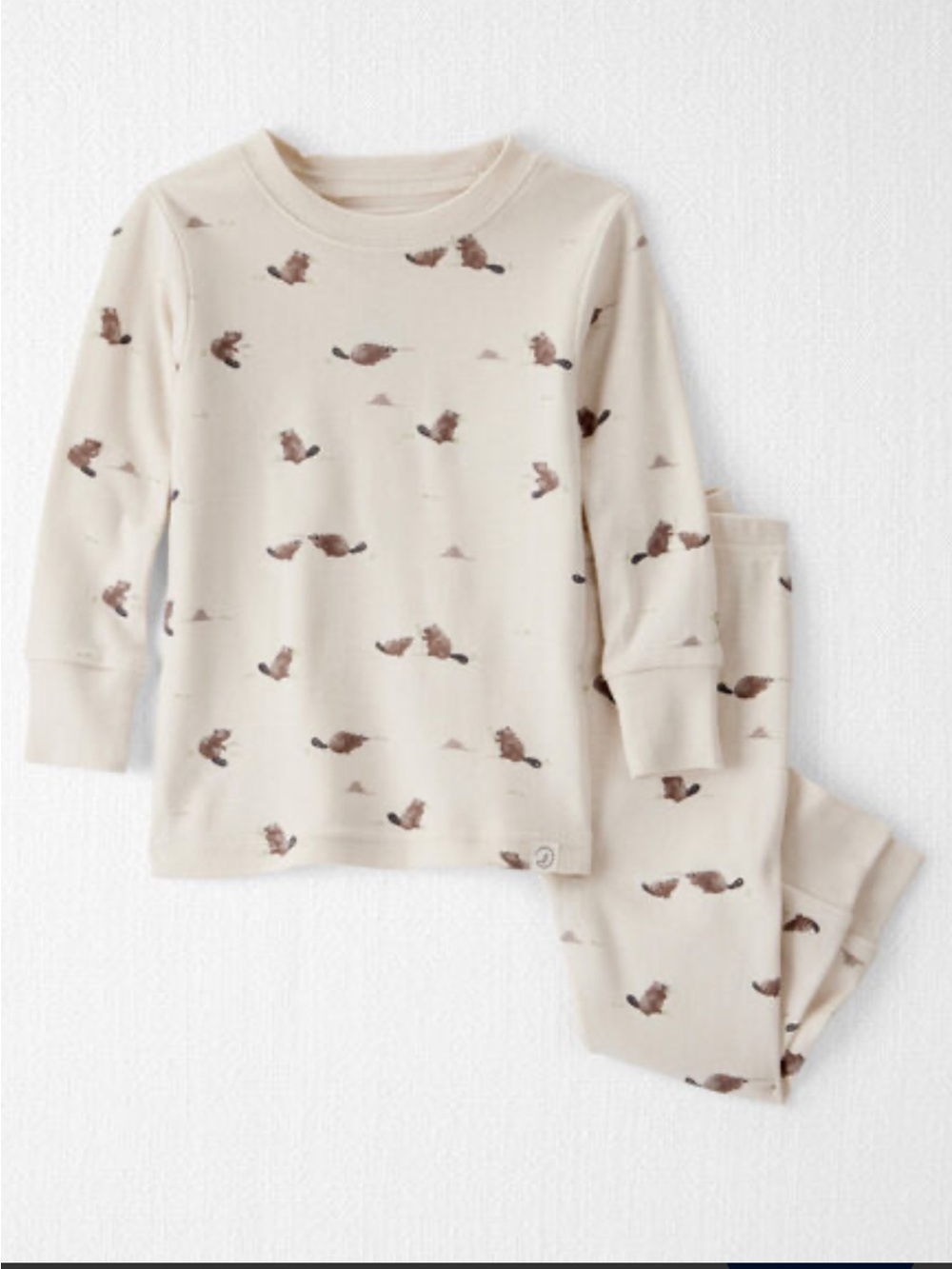 Little Planet Organic Pajama Set with Beavers 🦫